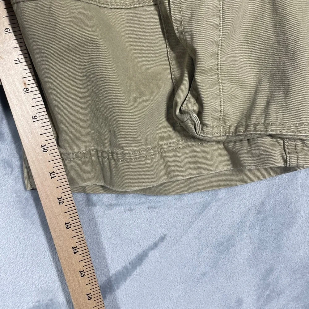 Levi Strauss Signature Mens Cargo Shorts Khaki Tan Cotton Twill W29 C29